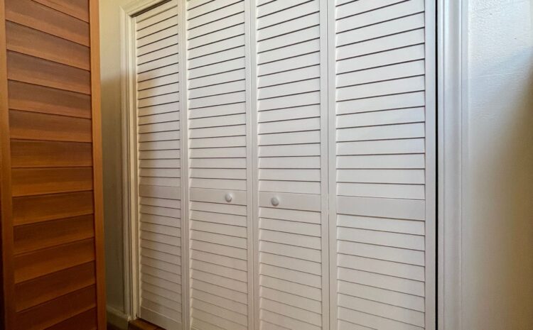  Installation of closet doors